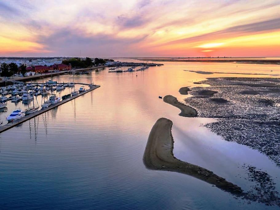 A Gaivota Ria Formosa Waterfront Lux Apart With Pool, Olhao, Algarve Dış mekan fotoğraf